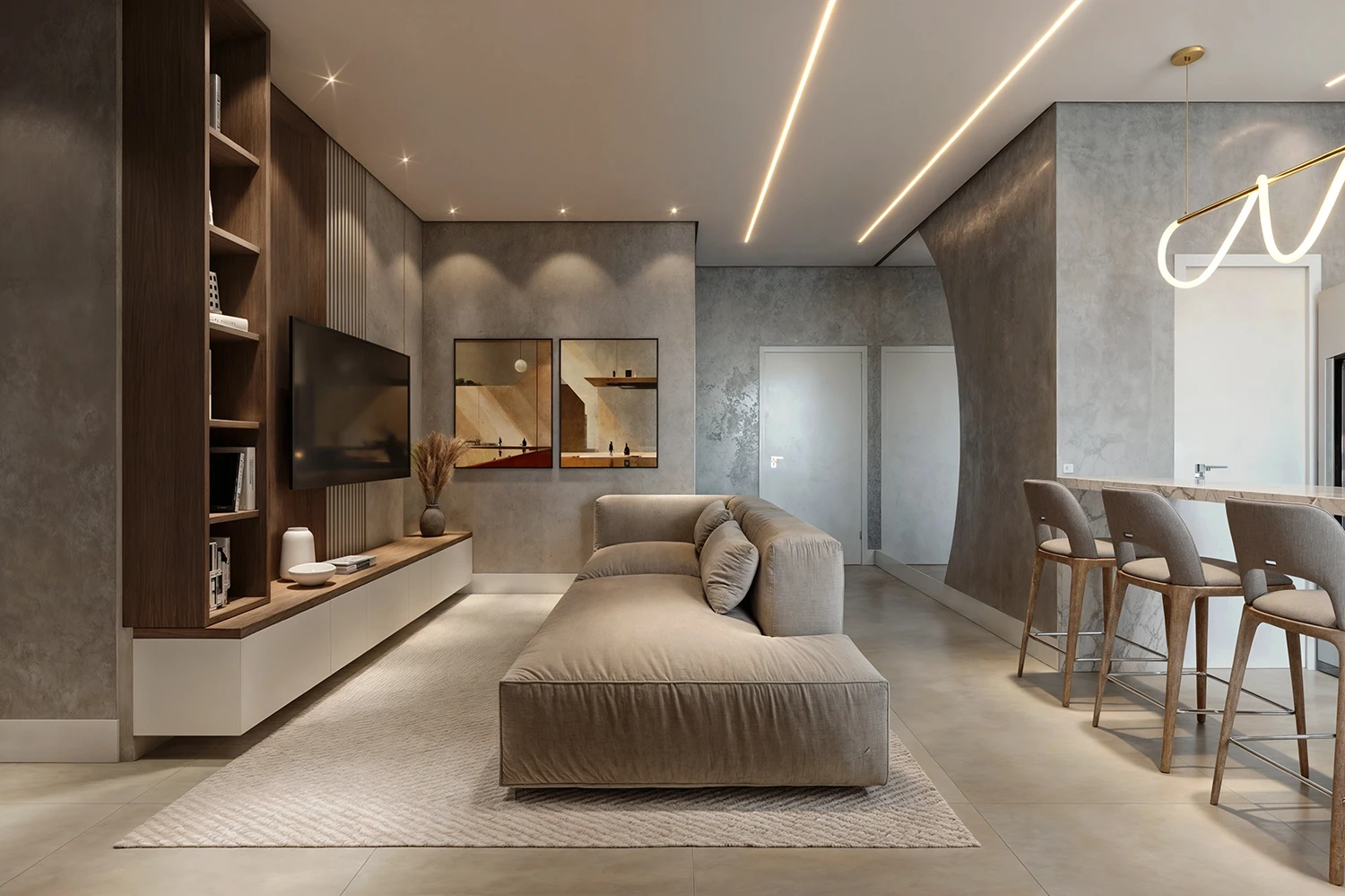 Cópia de Living Apto 02 - Cam 02 - A - 01